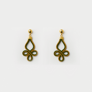 Elegant Loop Drop Earrings